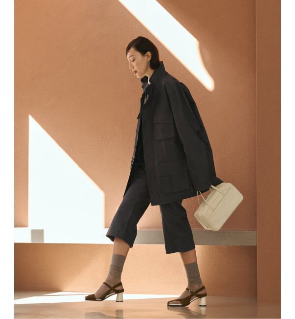 GRISE「GRISE6cmレザーアシメオープントゥサンダル」|サンダル|