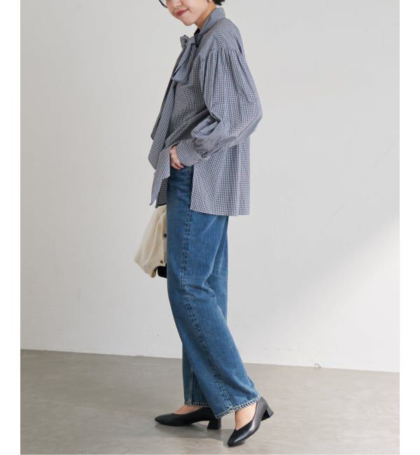  「《追加》4cmスクエアVカットパンプス」|パンプス|