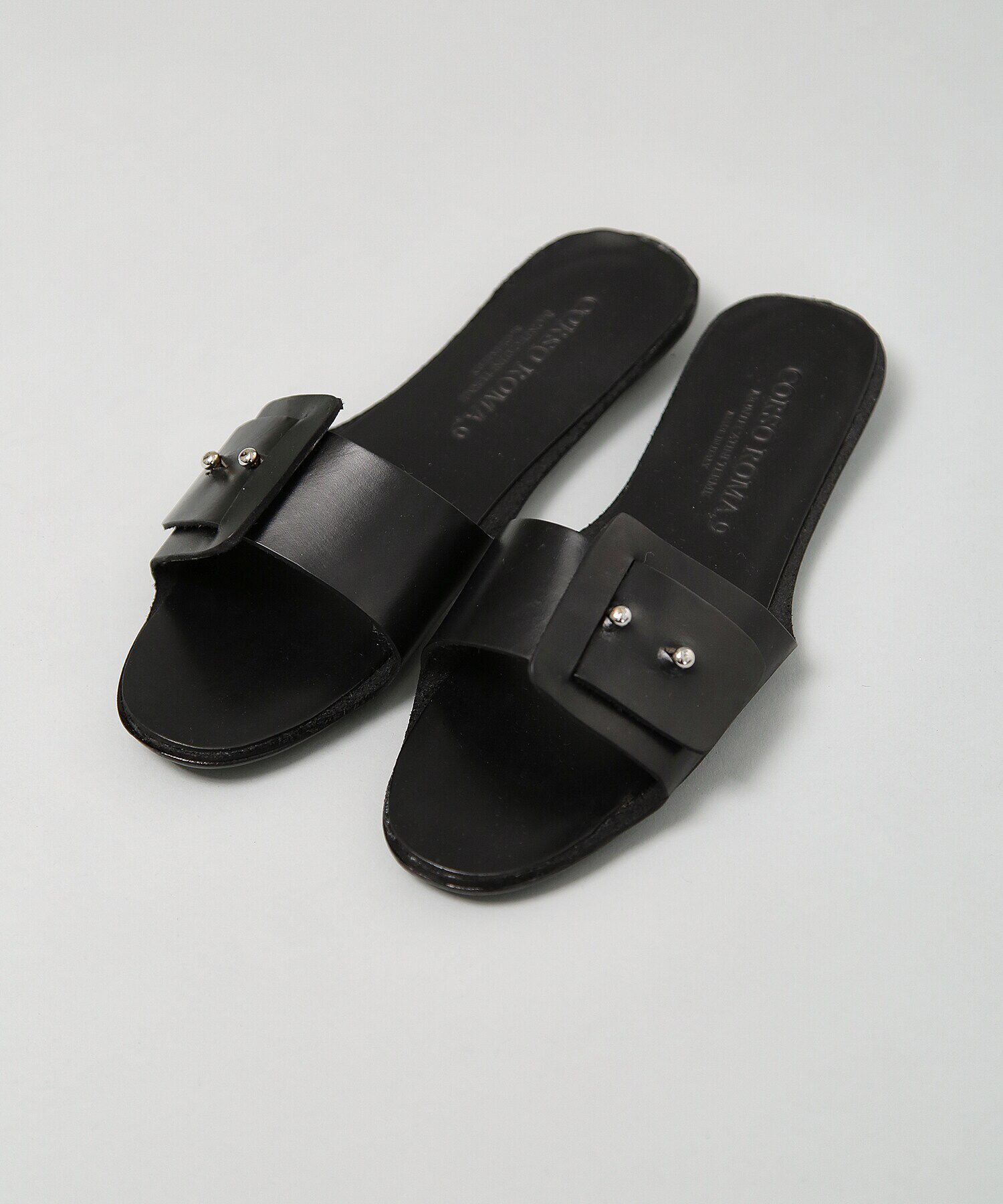 nano･universe「CORSO ROMA 9/フラットサンダル」|サンダル|