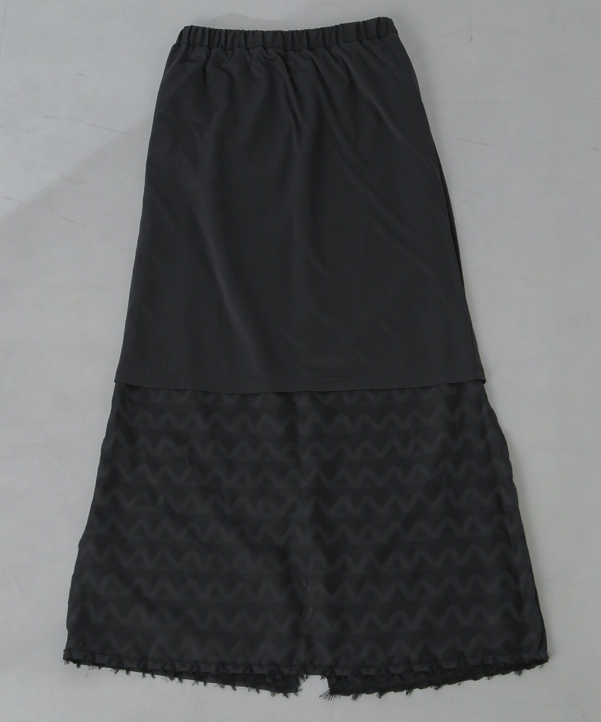 nano･universe「シャギーナロースカート」|スカート|