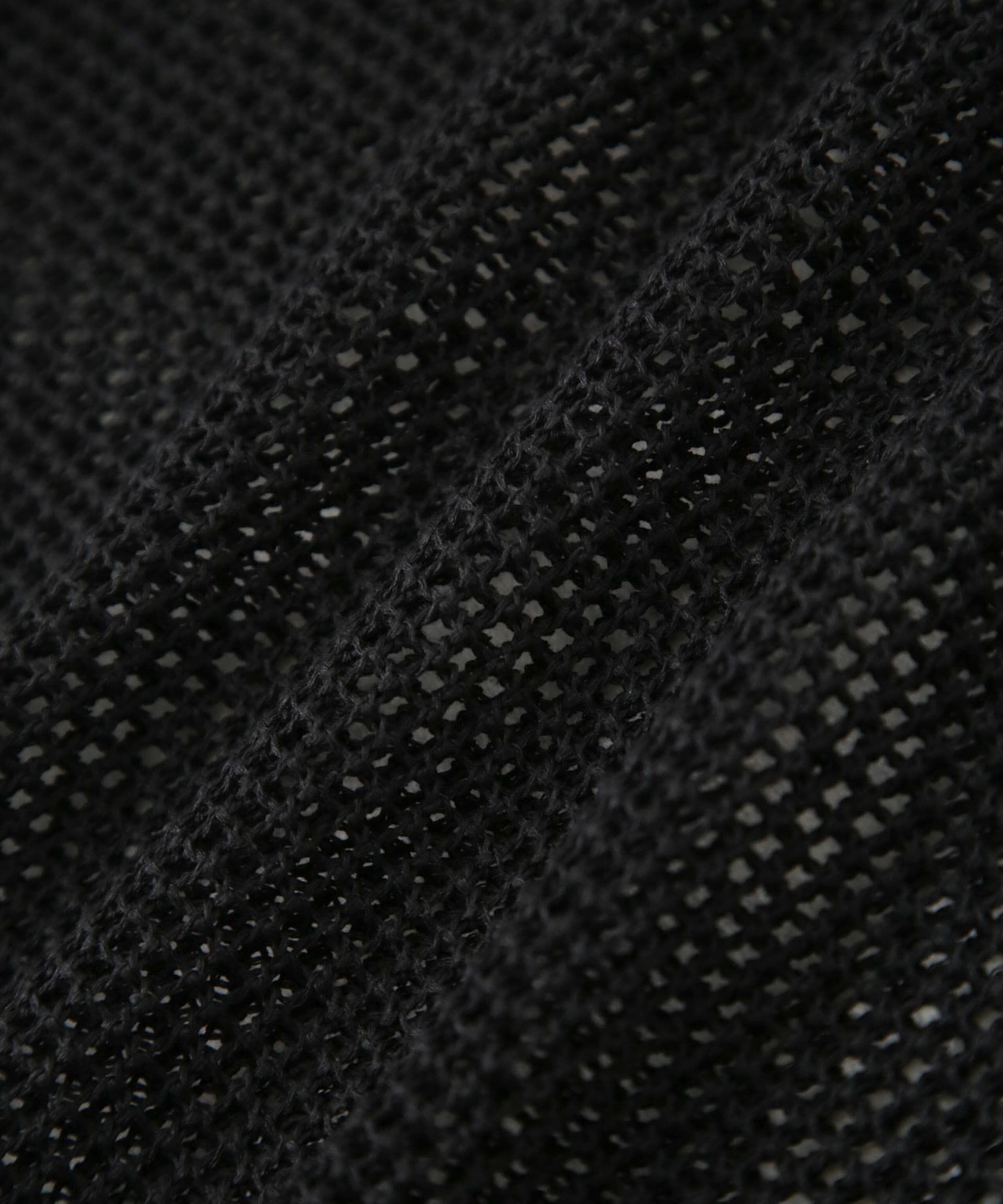 nano･universe「メッシュ編みノースリーブニットワンピース」|ワンピース|