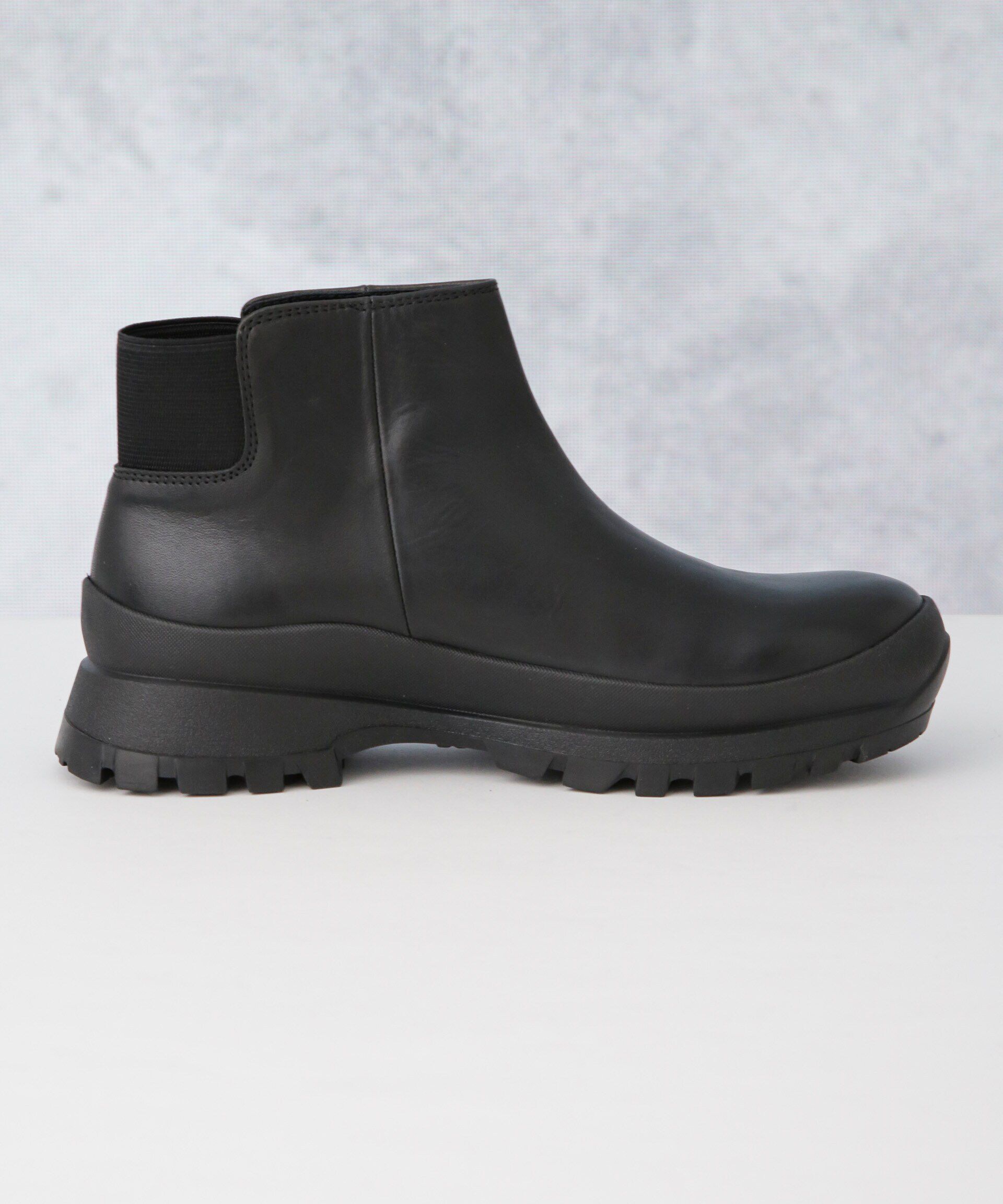 nano･universe「PADRONE/BACK GORE BOOTS」|ショートブーツ|