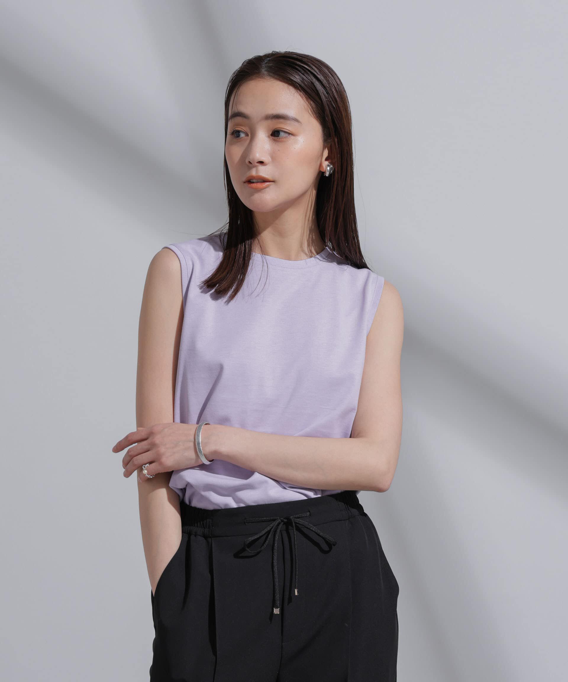 nano･universe「Anti Soaked(R)  汗染み防止 カラフルノースリTシャツ」|Tシャツ・カットソー|