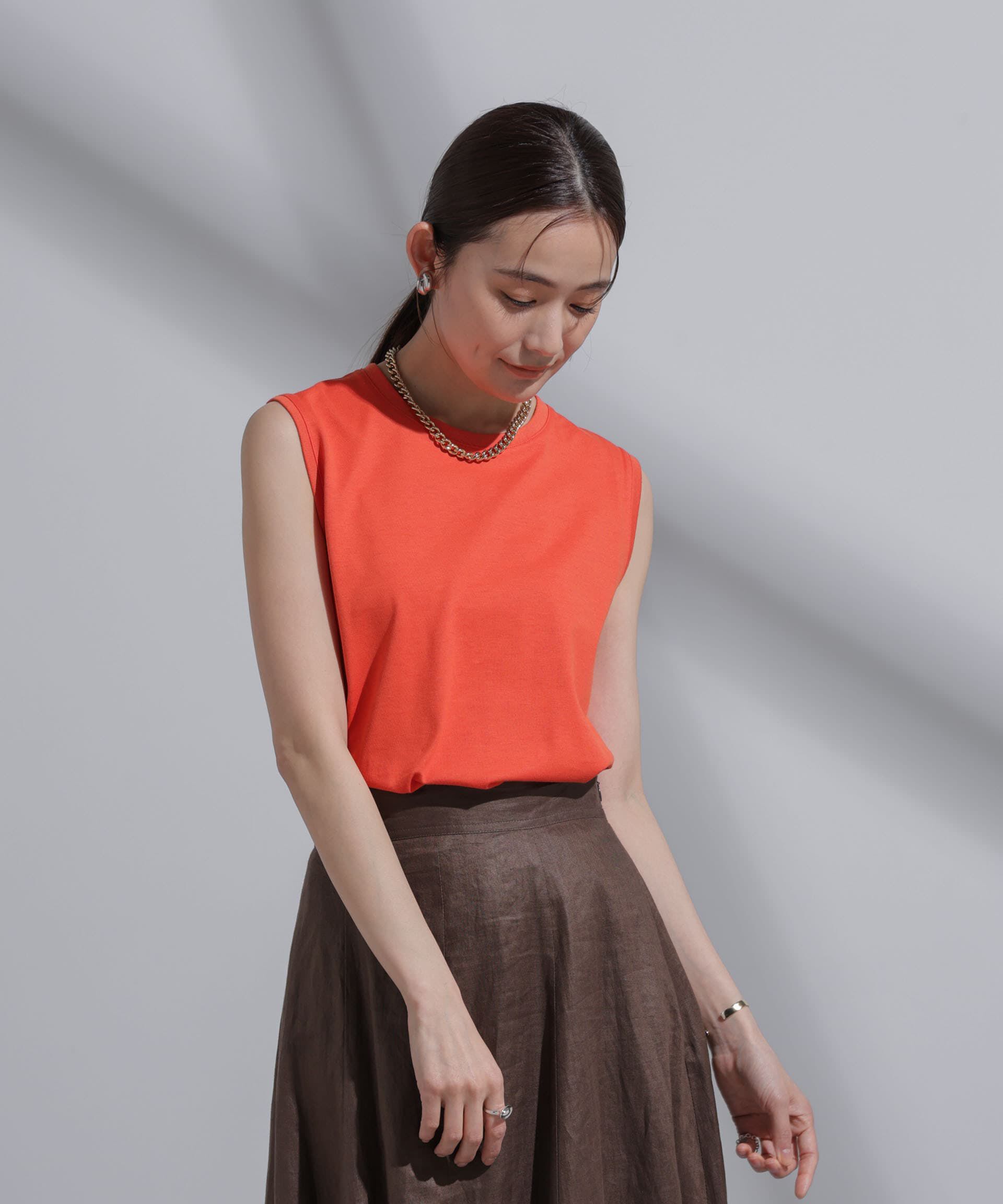 nano･universe「Anti Soaked(R)  汗染み防止 カラフルノースリTシャツ」|Tシャツ・カットソー|