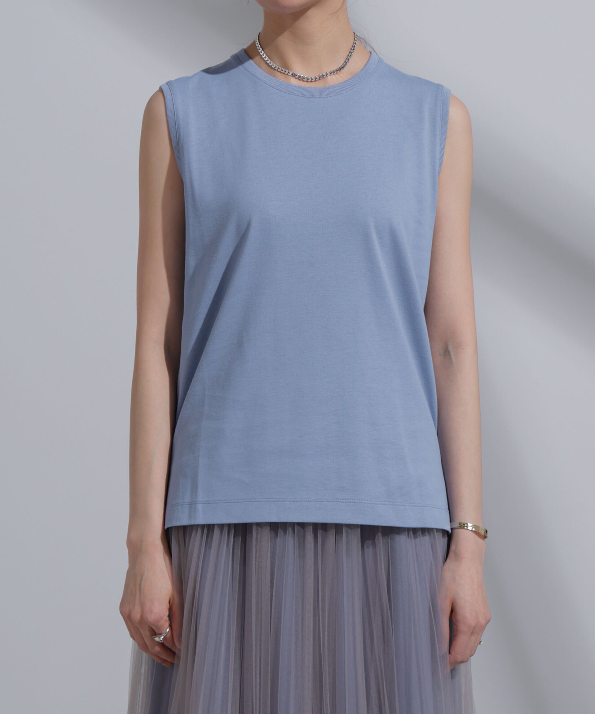 nano･universe「Anti Soaked(R)  汗染み防止 カラフルノースリTシャツ」|Tシャツ・カットソー|