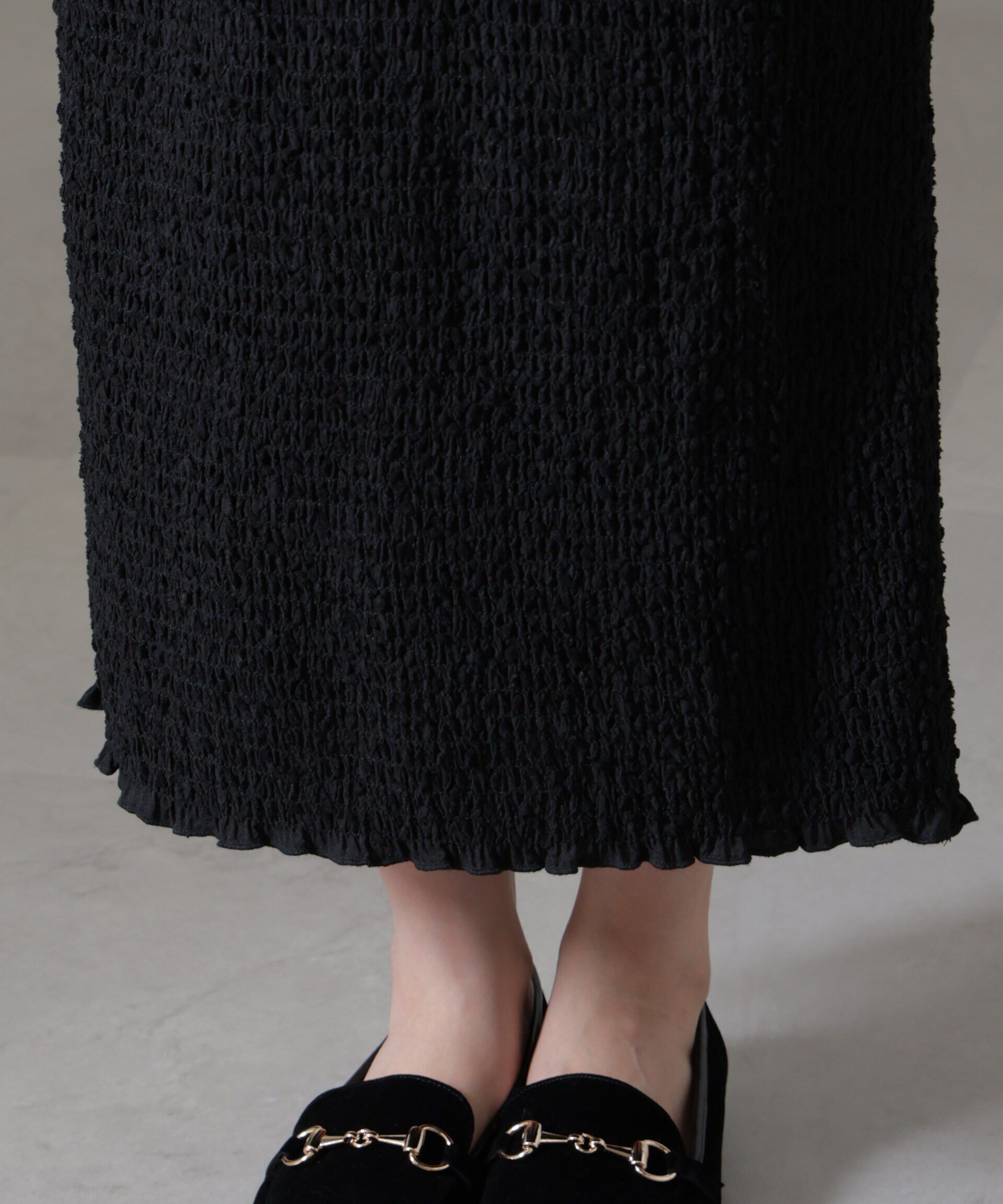 nano･universe「ファンシーシャーリングスカート(セットアップ可)」|スカート|