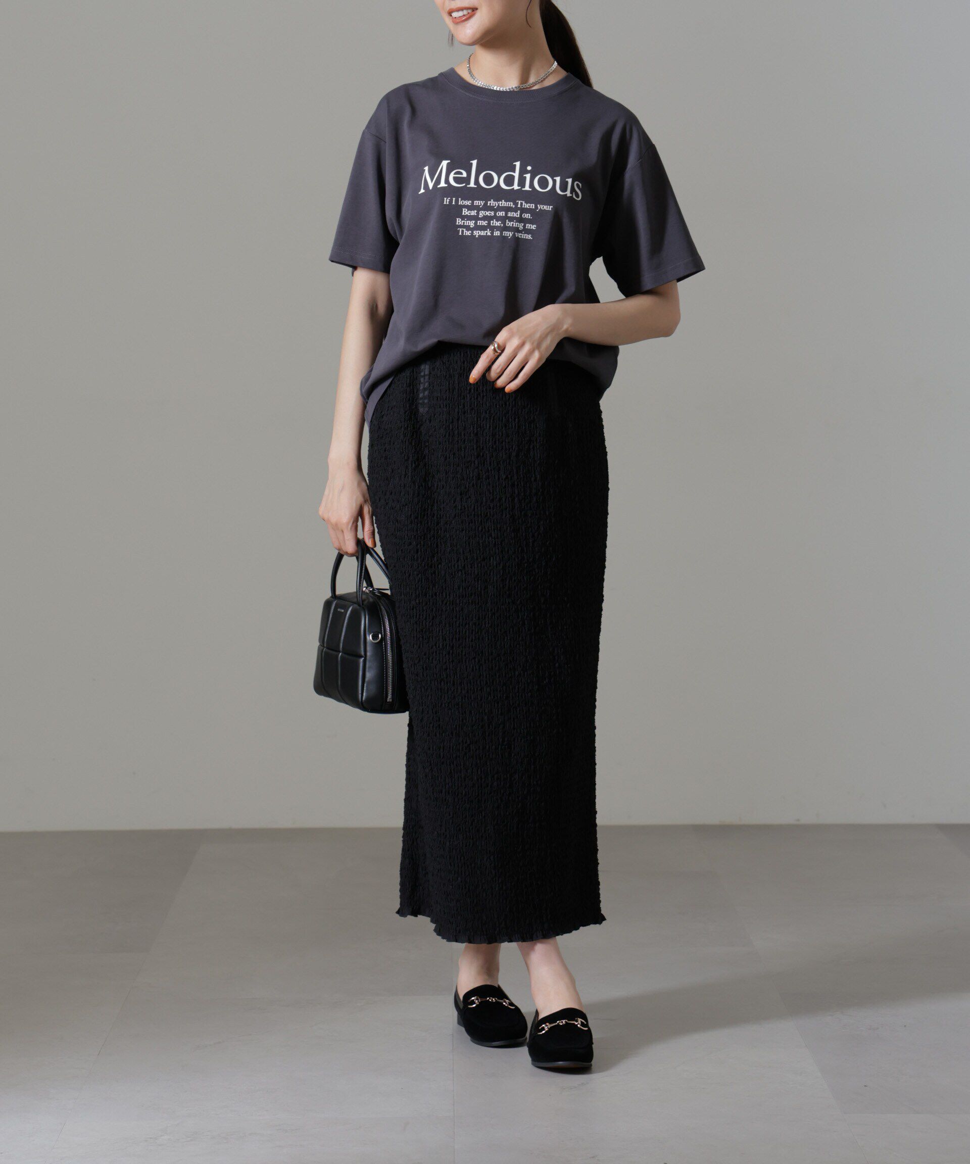 nano･universe「ファンシーシャーリングスカート(セットアップ可)」|スカート|