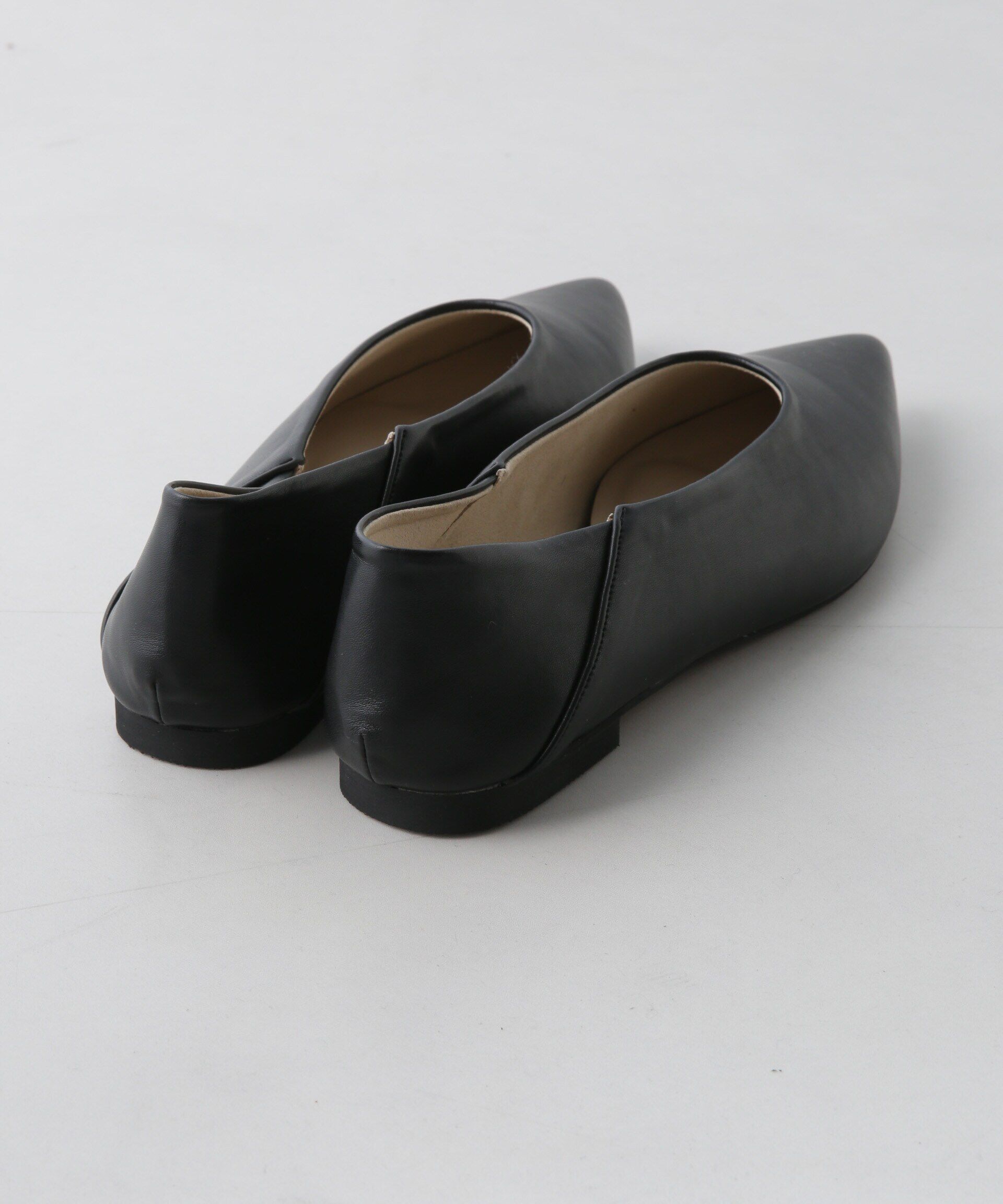 nano･universe「アーモンドトゥバレエシューズ」|ビジネス・ドレスシューズ|