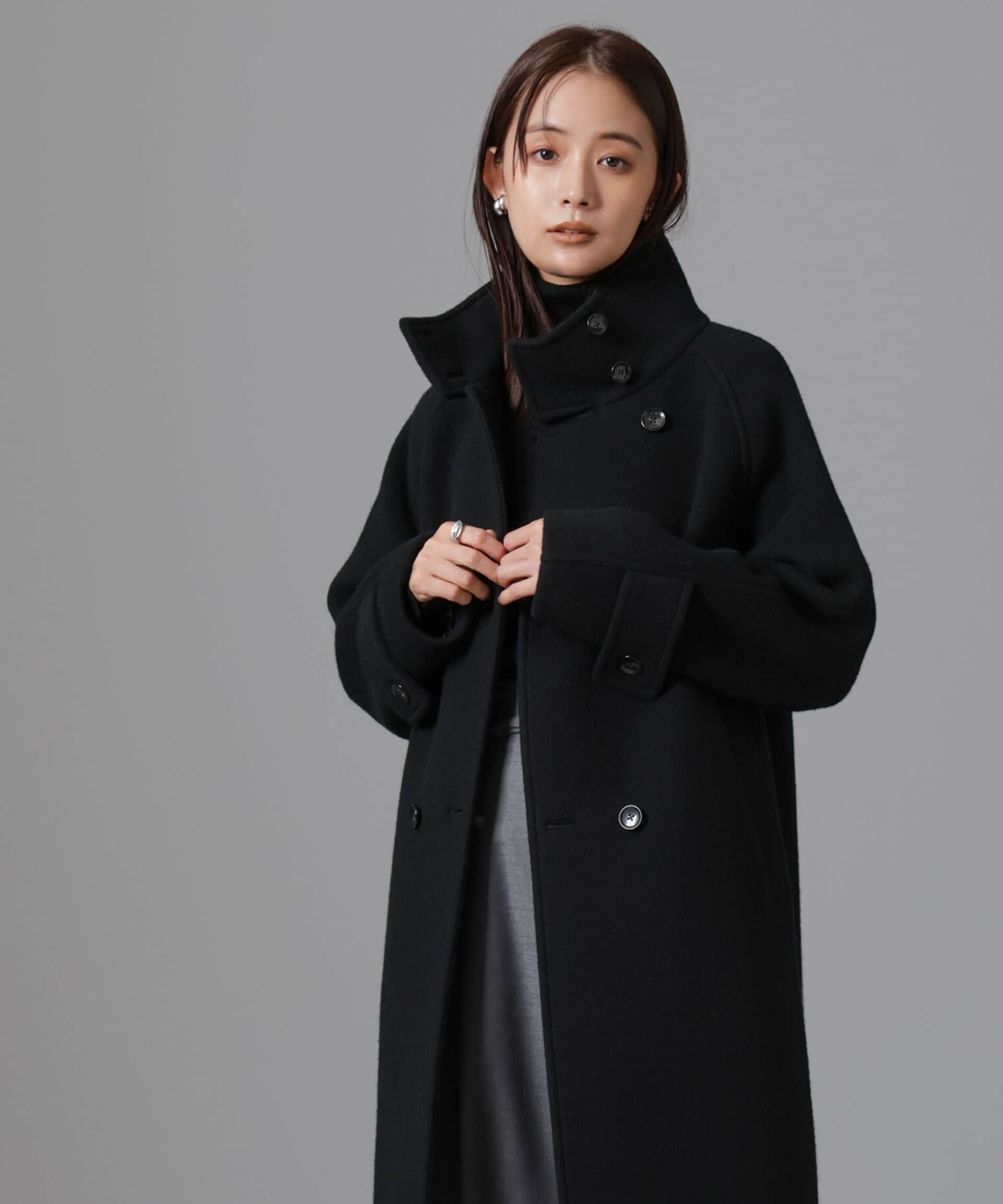 nano･universe「PECOLAMBウールカシミヤスタンドカラーコート」|その他|