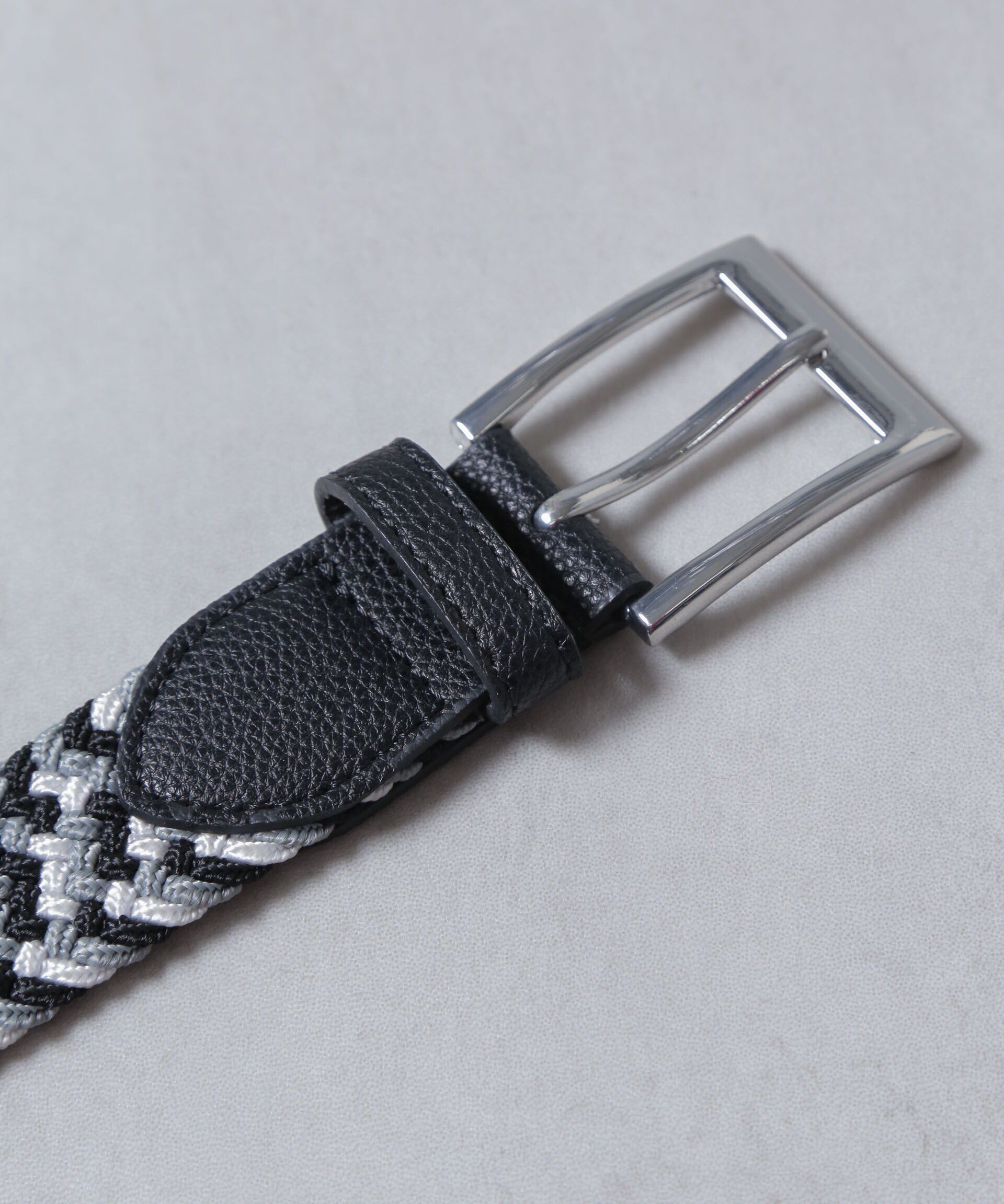 nano･universe「ゴムメッシュベルト」|ベルト|