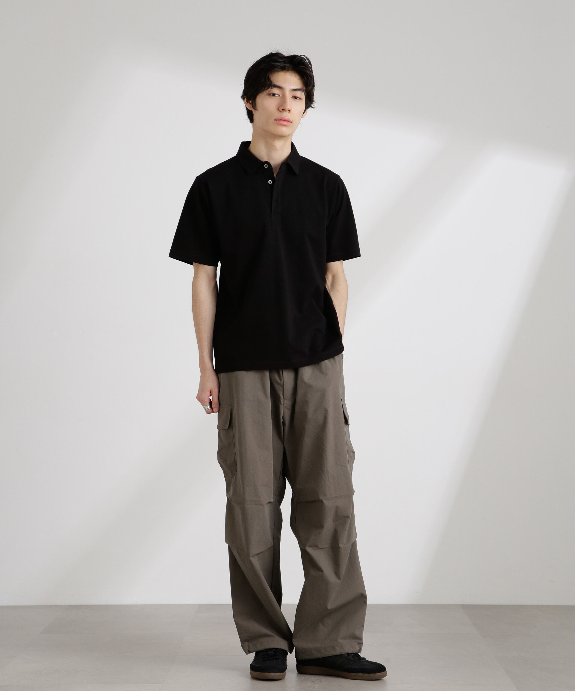 nano･universe「CNリラックスカーゴパンツ」|チノ|