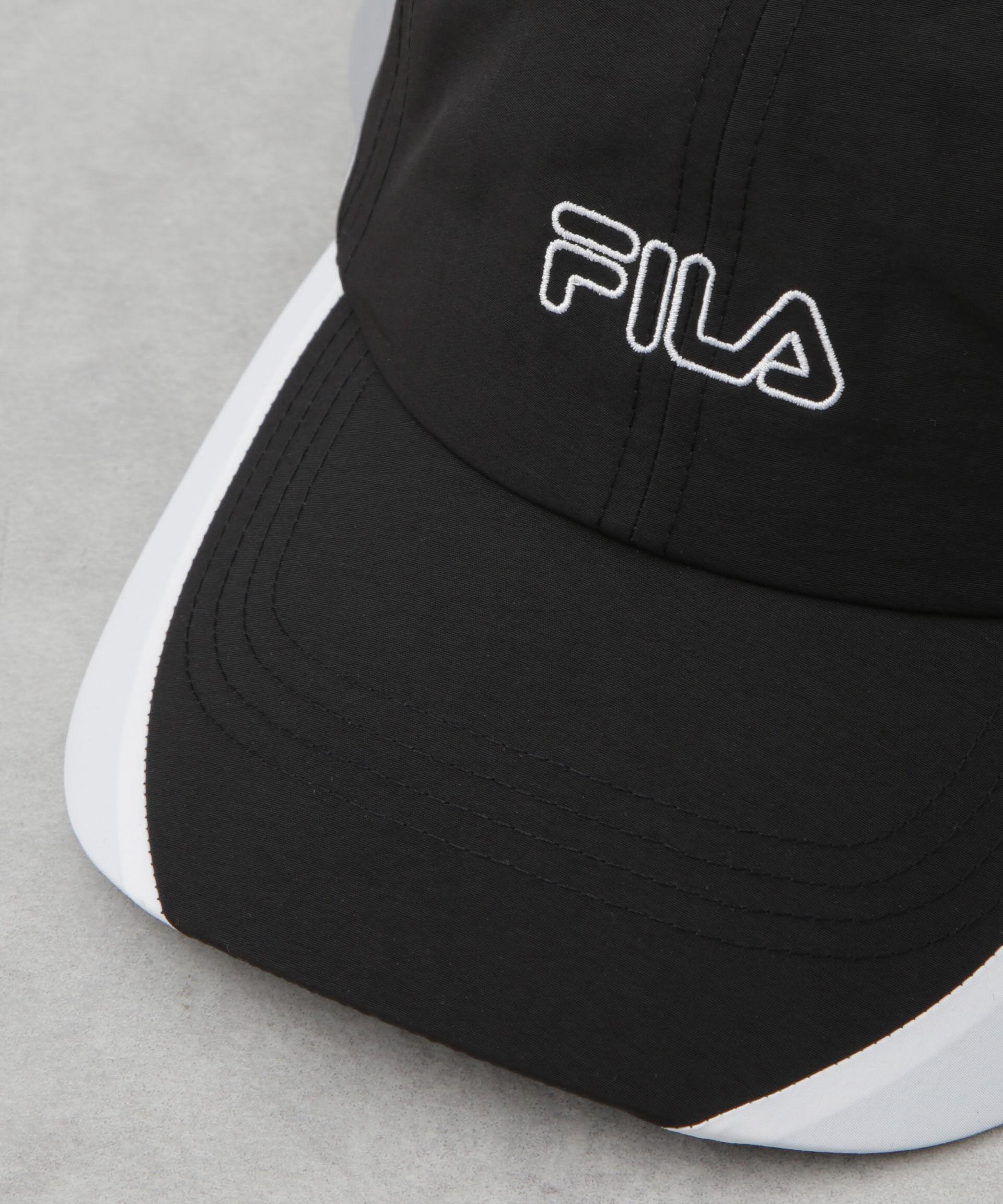 nano･universe「FILA/FLU 3 COLOURS 6P CAP」|キャップ・キャスケット|