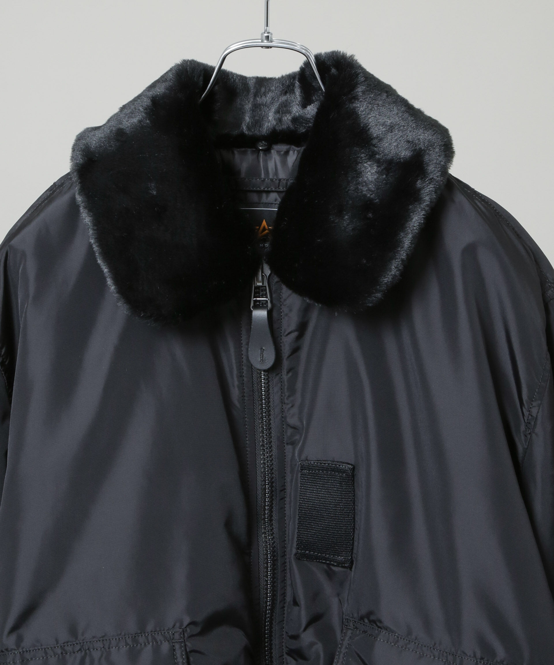 nano･universe「ALPHA INDUSTRIES/別注 ALPHA FLIGHT JACKET」|ブルゾン・スタジャン|