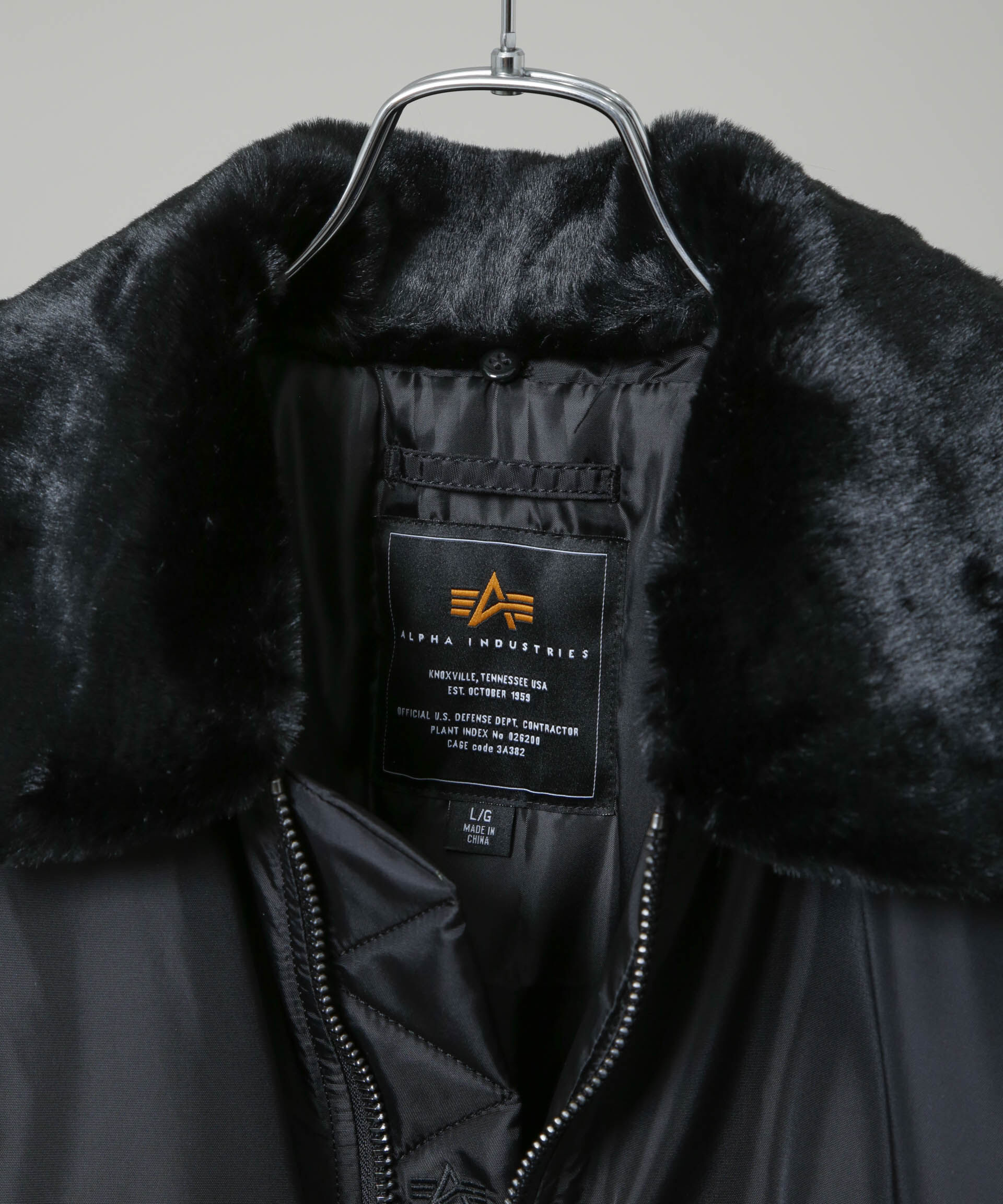 nano･universe「ALPHA INDUSTRIES/別注 ALPHA FLIGHT JACKET」|ブルゾン・スタジャン|