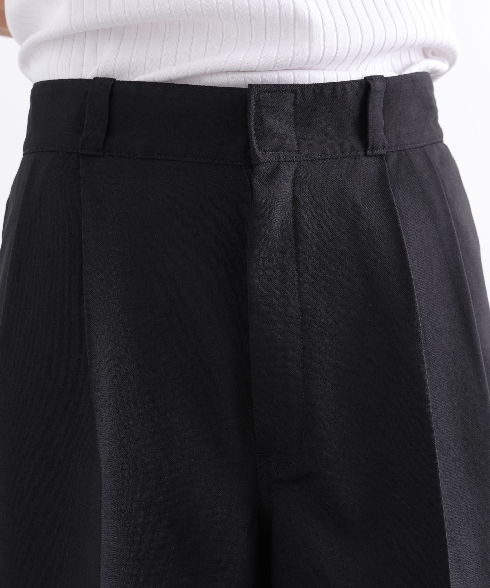 nano･universe「Dickies/別注 Wide Tuck Short Pants」|チノ|