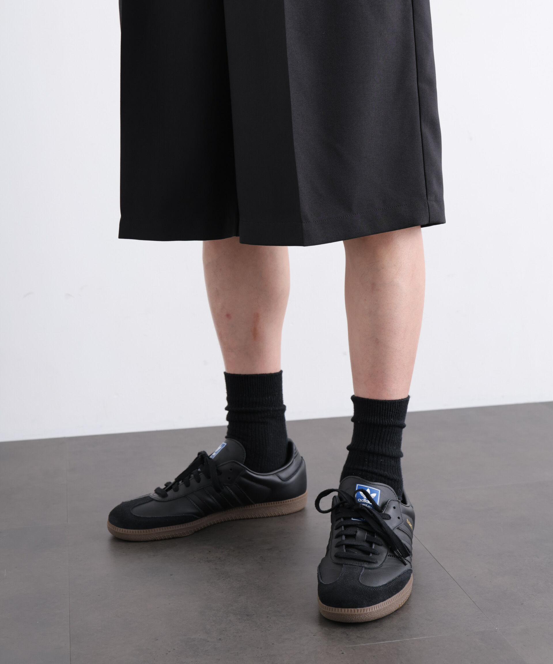 nano･universe「Dickies/別注 Wide Tuck Short Pants」|チノ|