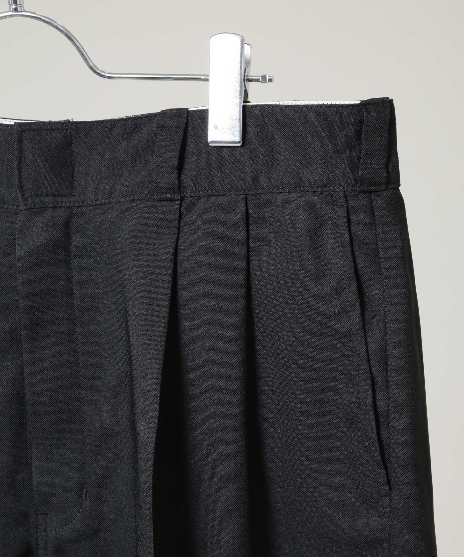 nano･universe「Dickies/別注 Wide Tuck Short Pants」|チノ|