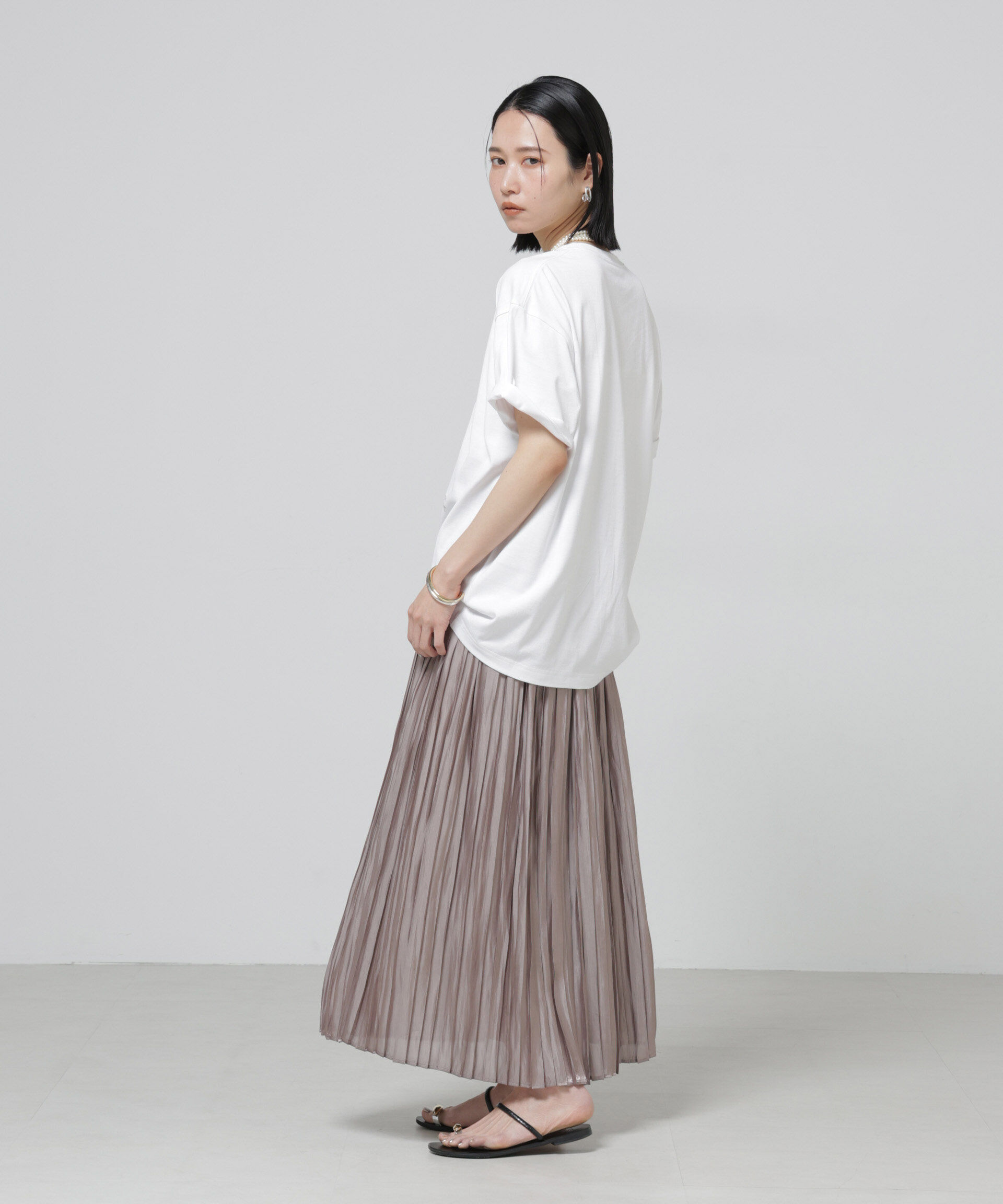 nano･universe「GOOD ROCK SPEED&times;Anti Soaked(R) 汗染み防止 NYC Tシャツ」|Tシャツ・カットソー|