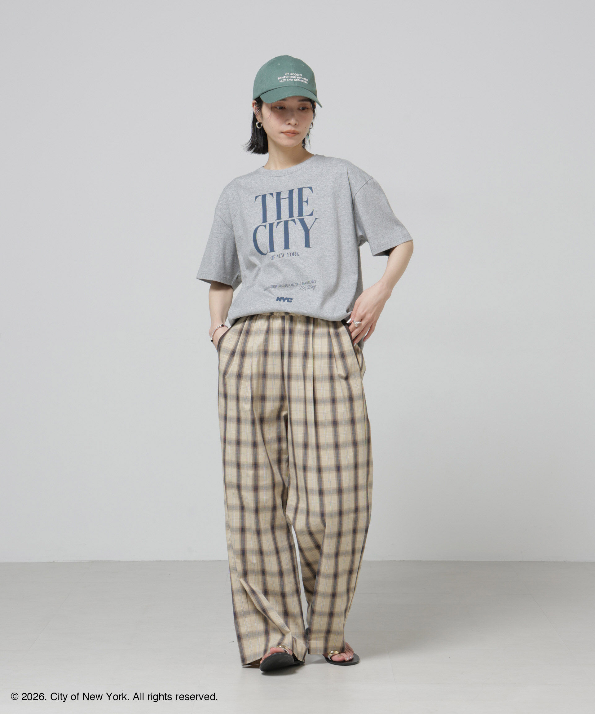 nano･universe「GOOD ROCK SPEED&times;Anti Soaked(R) 汗染み防止 NYC Tシャツ」|Tシャツ・カットソー|