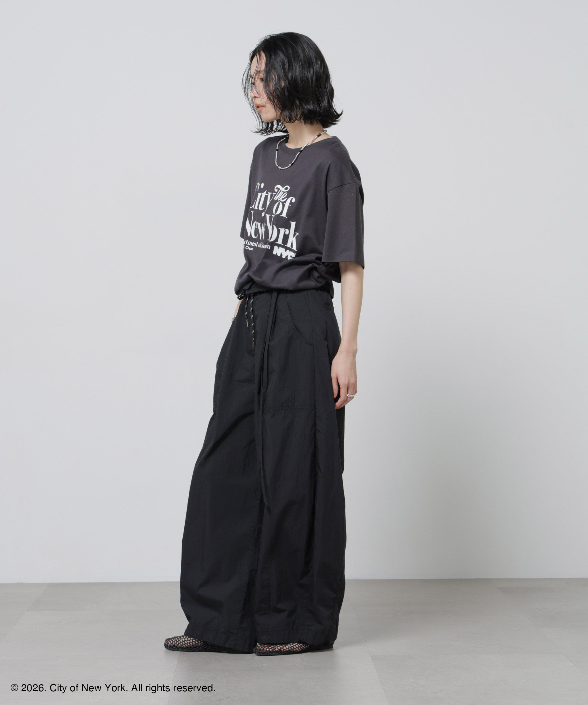 nano･universe「GOOD ROCK SPEED&times;Anti Soaked(R) 汗染み防止 NYC Tシャツ」|Tシャツ・カットソー|