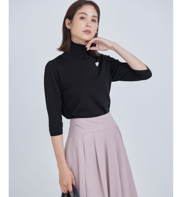 組曲「【6色展開・UVケア】モダンタートルニット」|ニット・セーター|