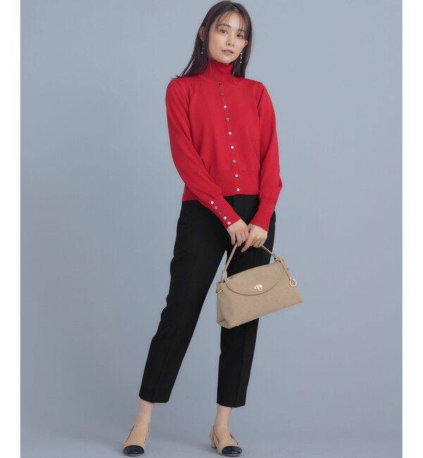 組曲「【6色展開・UVケア】モダンタートルニット」|ニット・セーター|