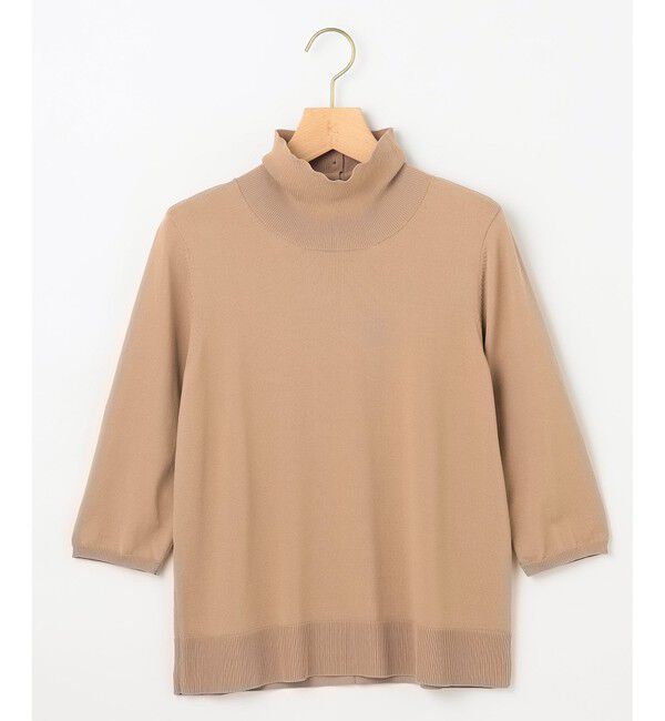 組曲「【6色展開・UVケア】モダンタートルニット」|ニット・セーター|