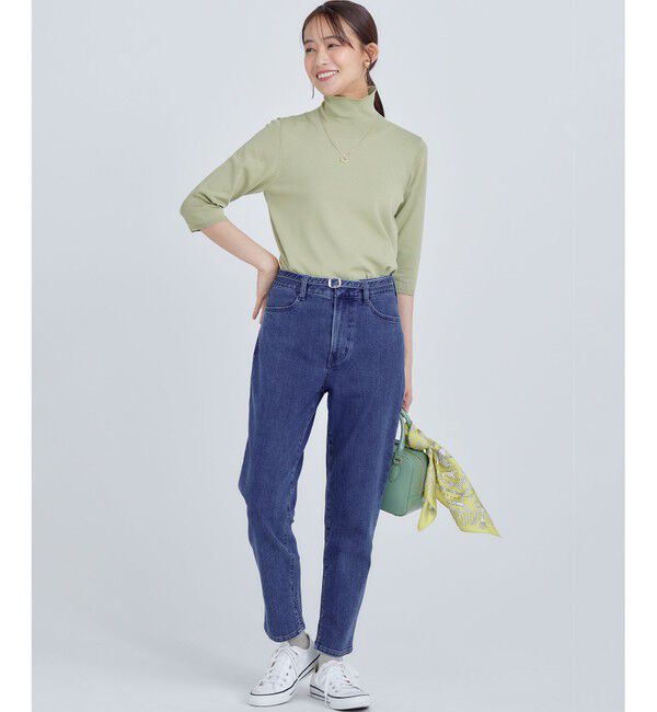 組曲「【6色展開・UVケア】モダンタートルニット」|ニット・セーター|