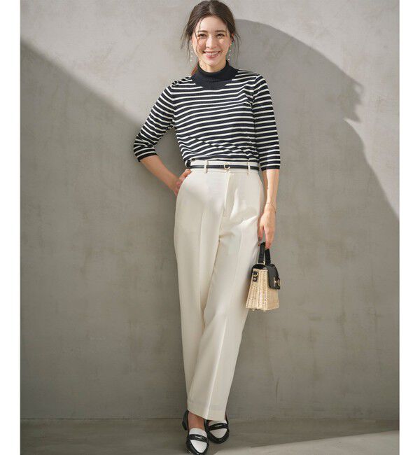 組曲「【6色展開・UVケア】モダンタートルニット」|ニット・セーター|