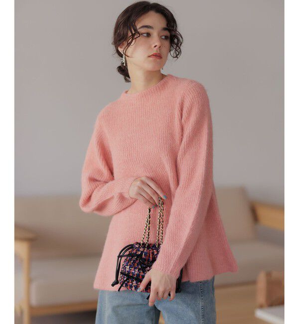 組曲「へアリーヤーン フレア ニット」|ニット・セーター|