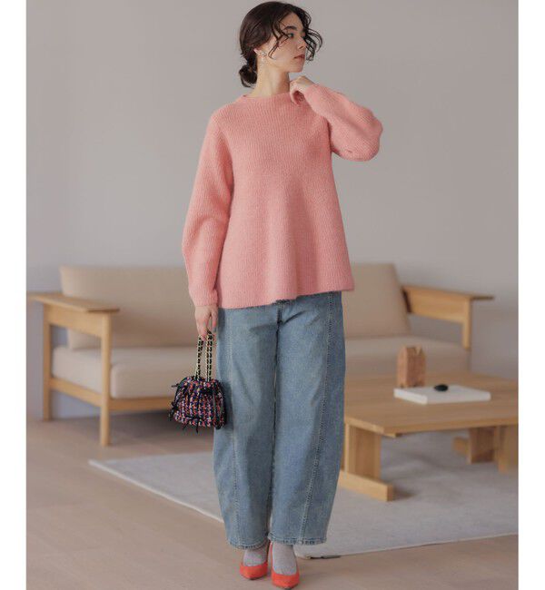 組曲「へアリーヤーン フレア ニット」|ニット・セーター|