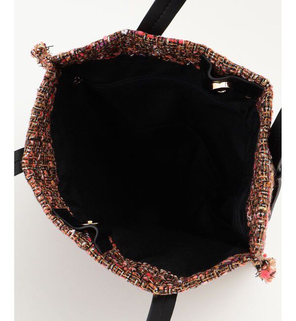 自由区「ラメノットファンシーツイードトート バッグ」|トートバッグ|