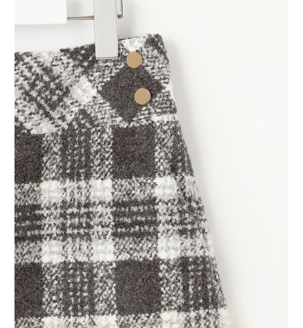 自由区「BALLIループミルドチェック スカート」|スカート|