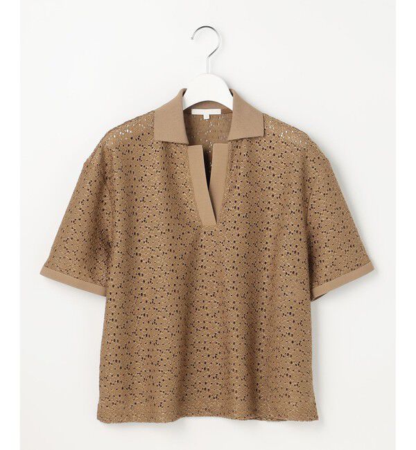 自由区「【カタログ掲載】ラッセルレースジャージー トップス」|Tシャツ・カットソー|