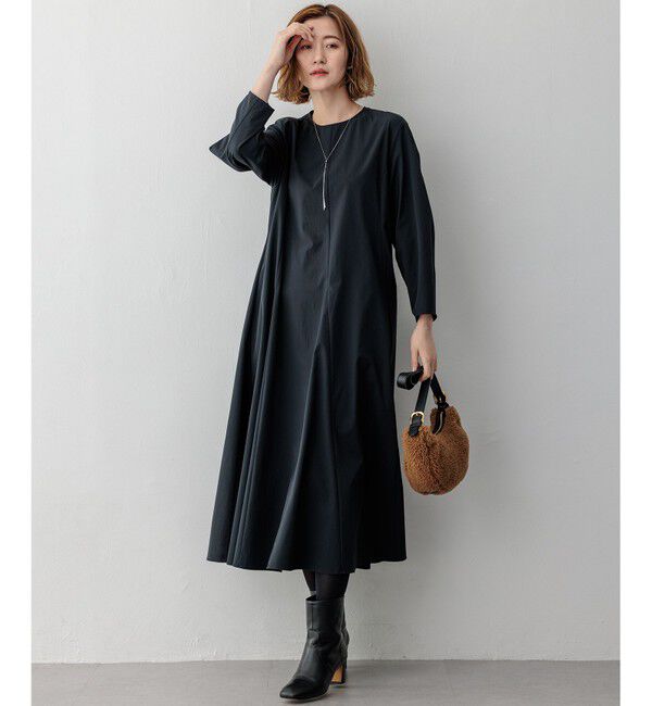 23区「【洗える】ストレッチタイプライター ワンピース」|ワンピース|