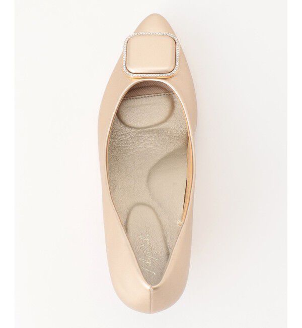 any SiS「【22.5cm~24.5cm】スクエアストーン パンプス」|パンプス|