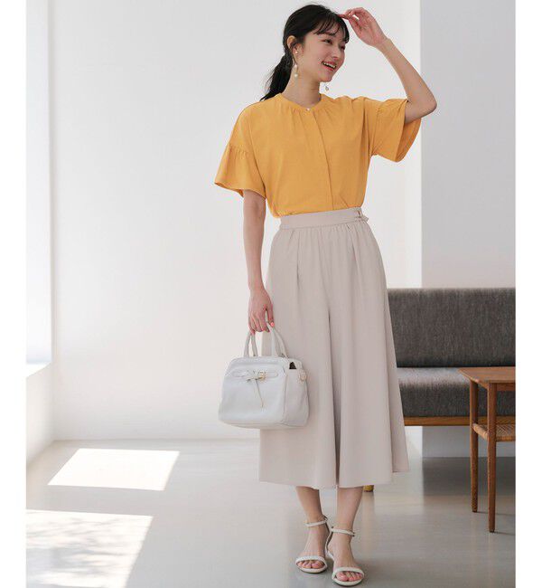 ANY SIS「【接触冷感・UVカット・吸水速乾】サラキレイワイド パンツ」|その他|