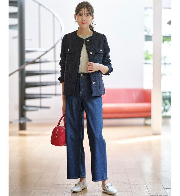 ANY SIS「【洗える】ラメシアーリブ ニット」|ニット・セーター|