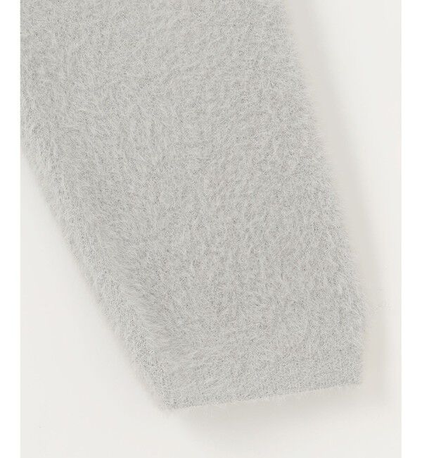 any SiS「【洗える】シャギーニット パーカー」|パーカー|