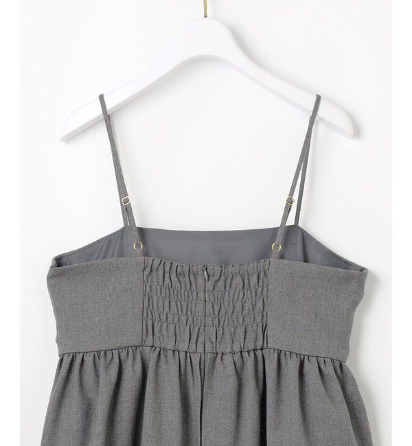 ANY SIS「【BAILA12月号掲載・貴島明日香さんコラボ】ドッキングビスチェワンピース&times;インナーセット」|ワンピース|