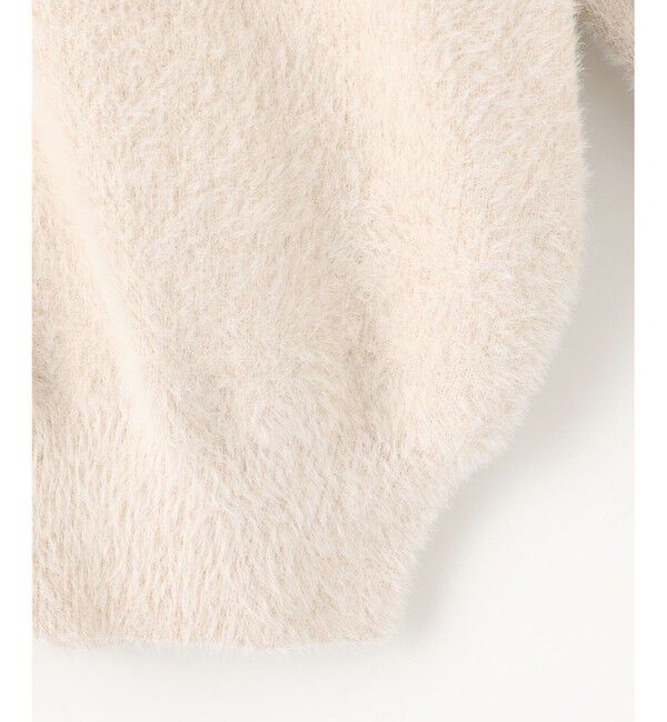 ANY SIS「【洗える】シャギーニット パーカー」|ニット・セーター|