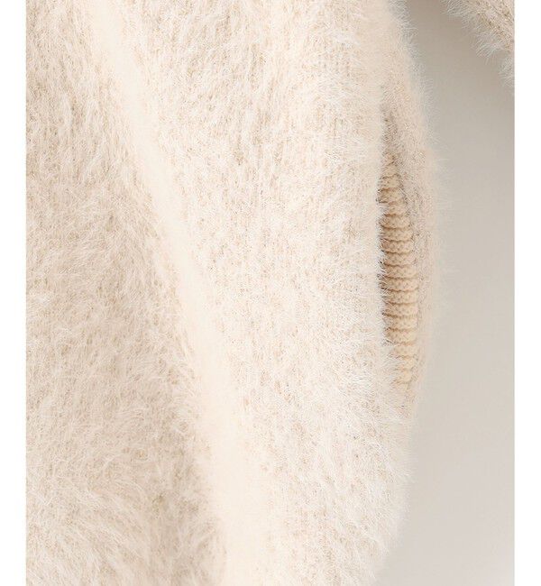 ANY SIS「【洗える】シャギーニット パーカー」|ニット・セーター|