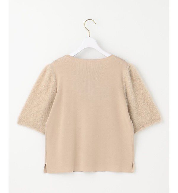 any SiS「【洗える】シャギースリーブ ニット」|ニット・セーター|