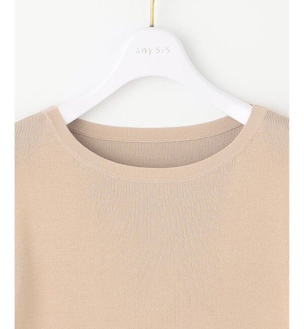 any SiS「【洗える】シャギースリーブ ニット」|ニット・セーター|