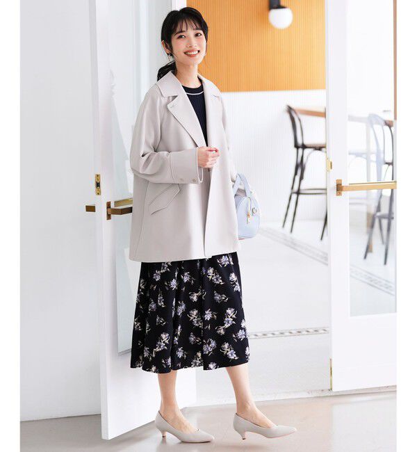 ANY SIS「【22.5~24.5cm】ローヒールレディライク パンプス」|パンプス|