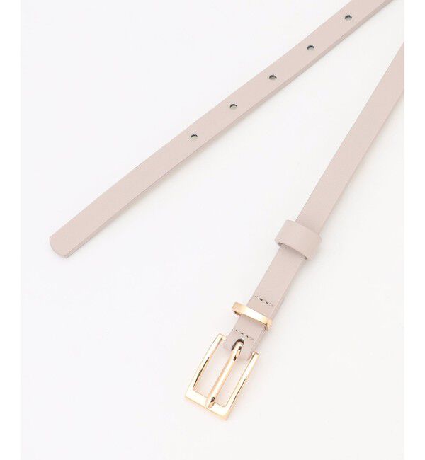 ANY SIS「スクエアバックルナロー ベルト」|ベルト|