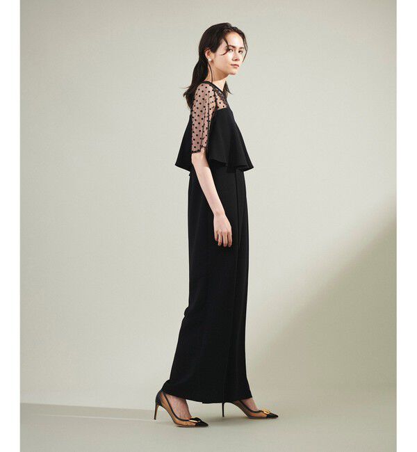 Grace Class「ドットチュールサロペット」|オールインワン|