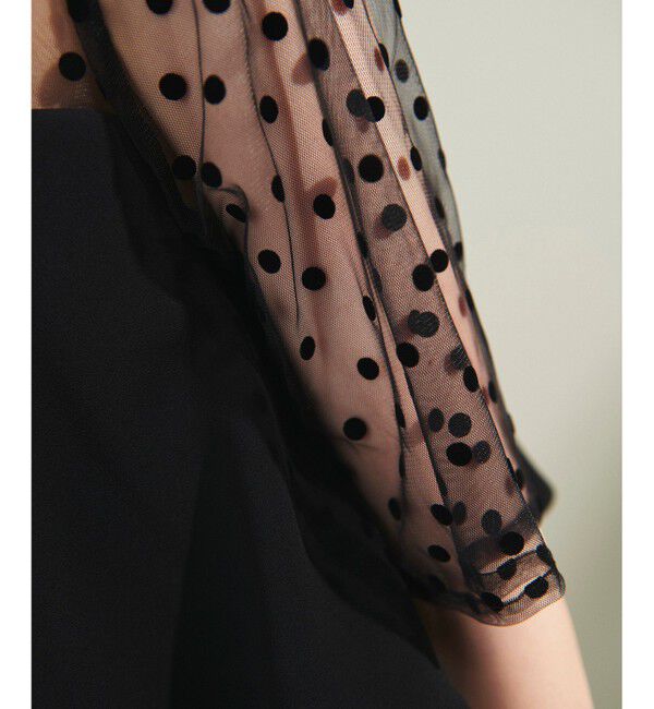 Grace Class「ドットチュールサロペット」|オールインワン|