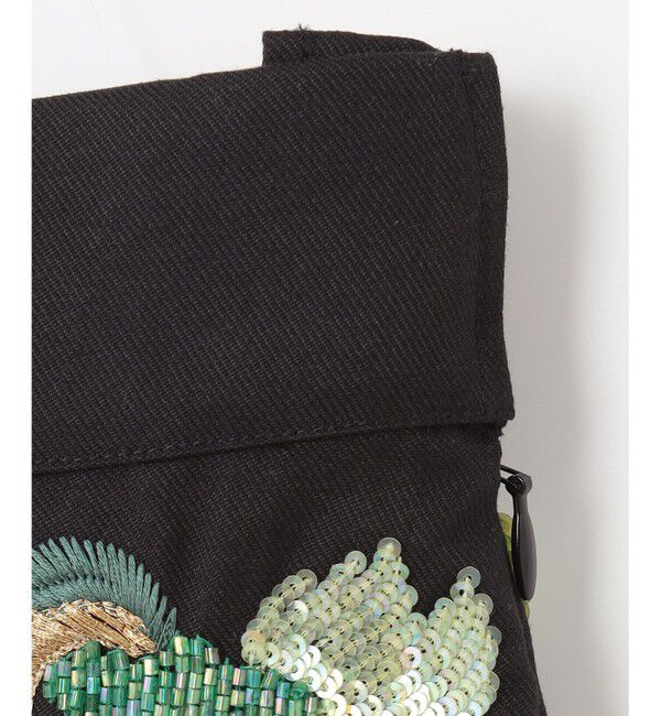 GRACE CONTINENTAL「ビーズ刺繍ミニスカート」|スカート|