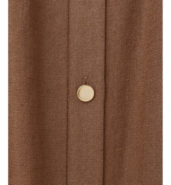 Grace Class「リネンタッチサファリドレス」|ワンピース|